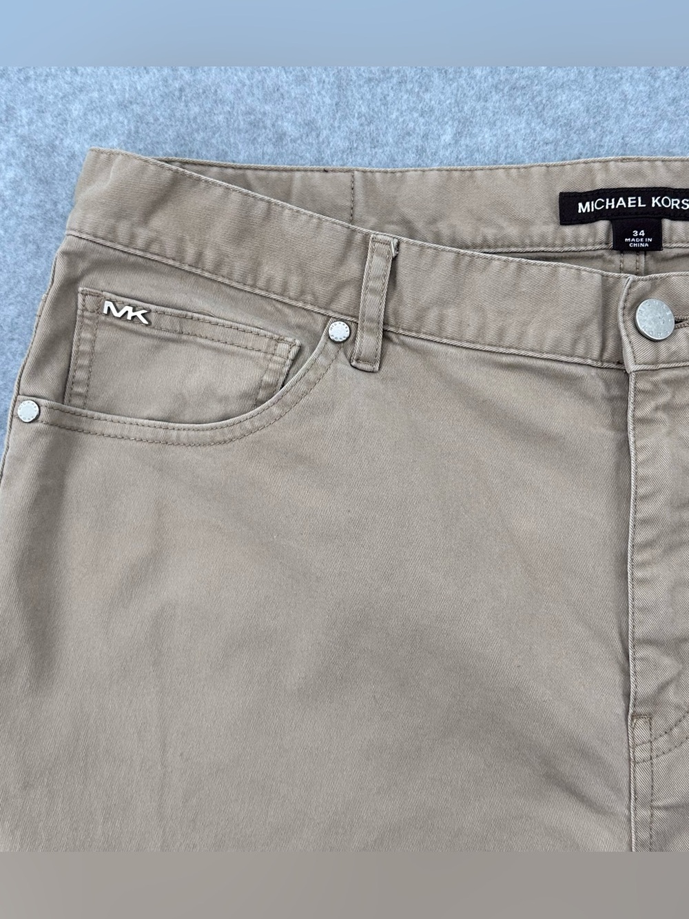 Michael Kors Tailored Fit Chino Pants - Men’s